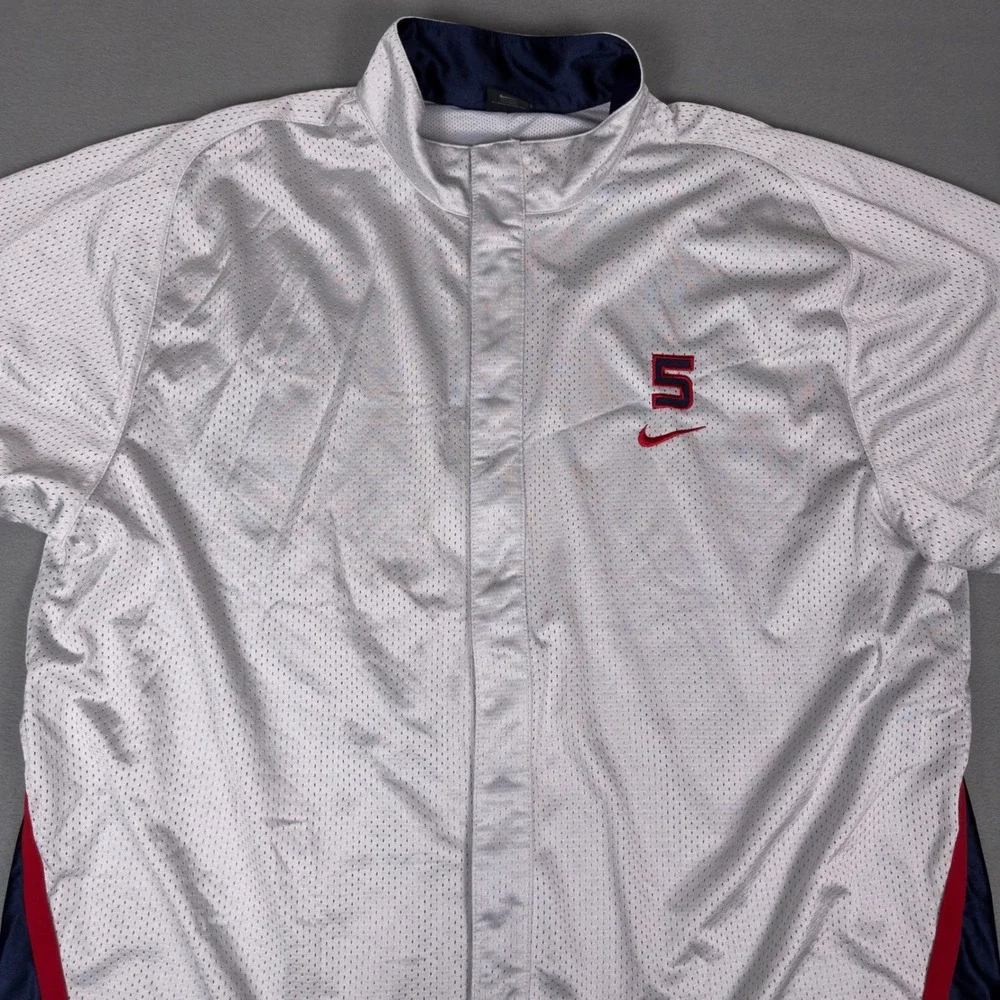 Vintage Y2K Nike UB United Ballers Jason Kidd #5‎ Basketball Shooting Shirt XXL